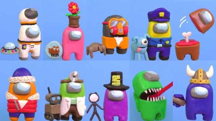 Амонг Ас картинки Персонажей Космонавтов