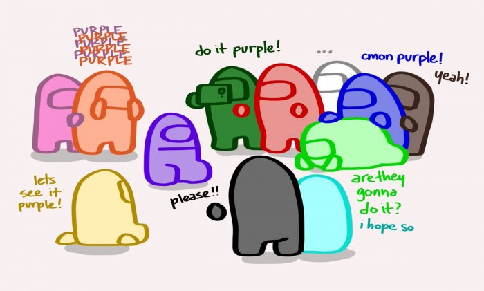 Амонг Ас картинки Персонажей Космонавтов