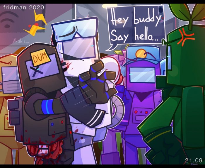 Смешные картинки Амонг Ас