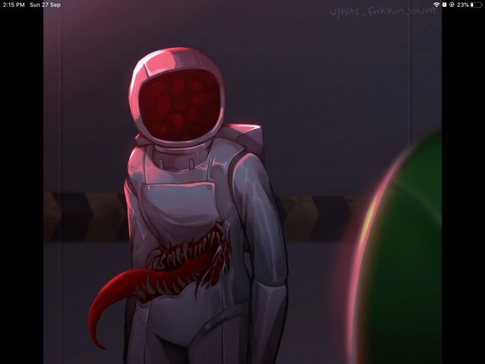 Рисунки Among Us Космонавты