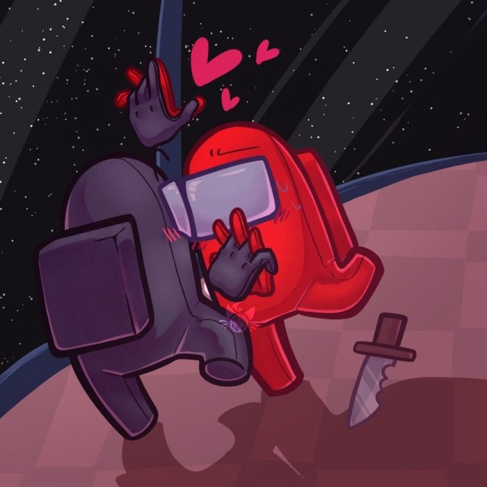 Амонг Ас арты космонавтов