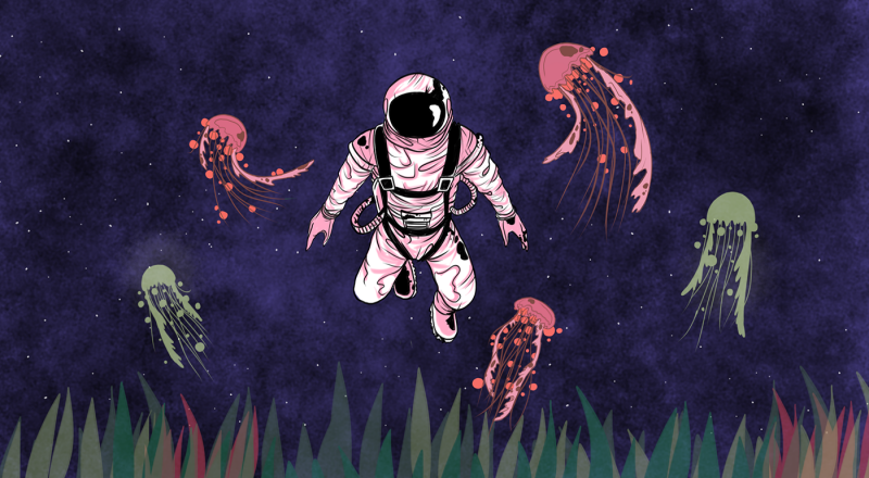 Among Us Космонавты Арт 18