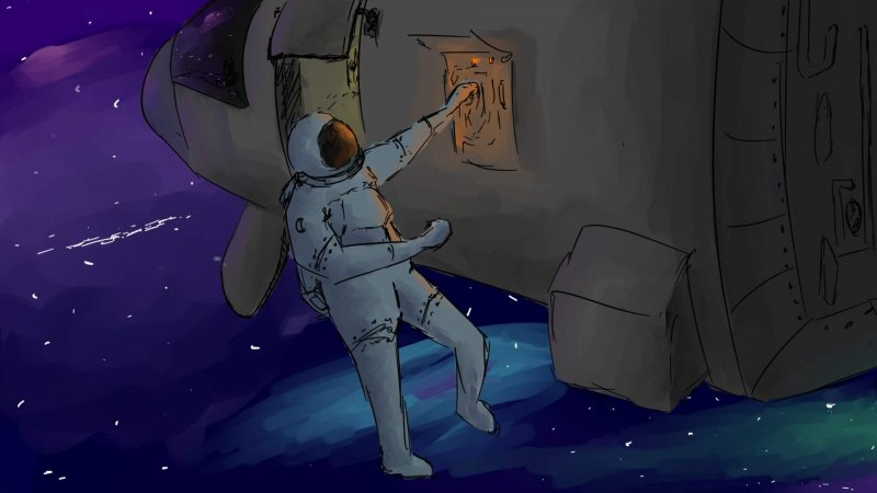 Among Us Космонавты Арт 18