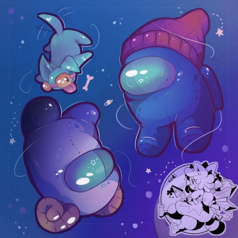 Амонг Эс арты