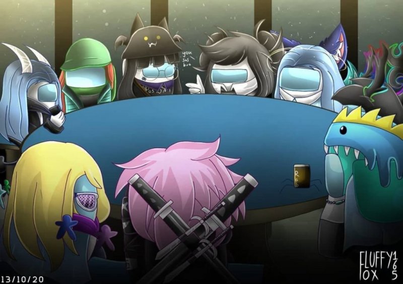 Арты Амонг Ас Шипы