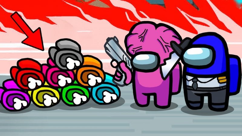 Амонг Ас Новые арты